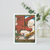  reis van Chamonix Mont-Blanc en Briefkaart (Staand voorkant)