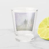 Reis van de Magi Shot glas (Achterkant)