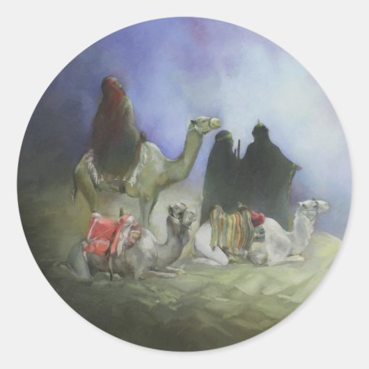 Reis van de Magi Sticker (Voorkant)