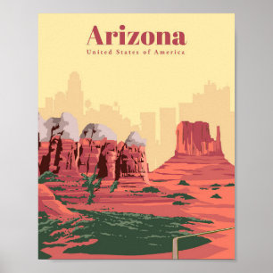 Reis van kunstreizen naar Arizona Poster