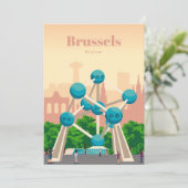 Reis van kunstreizen naar Brussel Programma (Staand voorkant)