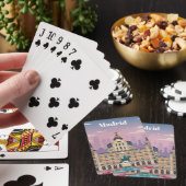 Reis van kunstreizen naar Madrid Spanje Pokerkaarten (Insitu)