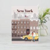 Reis van kunstreizen naar New York City Programma (Staand voorkant)