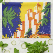  reis van Miami Florida Theedoek (Gevouwen)