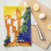  reis van Miami Florida Theedoek (Quarter Fold)