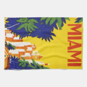  reis van Miami Florida Theedoek (Horizontaal)