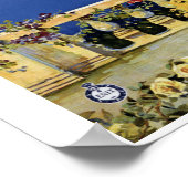  reis van Sanremo Italiaans Poster (Hoek)