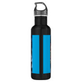 reis van verdwijnende schepen waterfles (Achterkant)