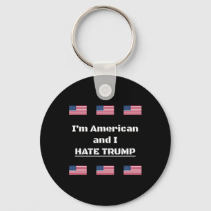 Reis Veilig naar het Buitenland - Ik ben Amerikaan Sleutelhanger
