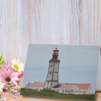 Reis Verjaardag Vuurtoren Portugal Pret Foto