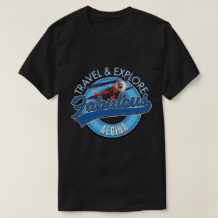 reis verken fabuleus Aegina logo T-shirt