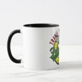 Reis verken het prachtige Ghana logo Mok (Links)