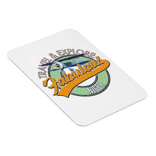 reis verkenning fantastisch Niger logo Magneet