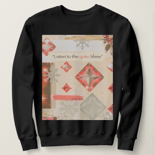 Reis & Warm Licht – Sweatshirt (Design voorkant)