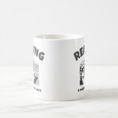 Reis zonder grenzen lezen - personaliseren koffiemok (Center)