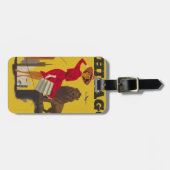  reisadvertentie voor Chicago City Bagagelabel (Voorkant horizontaal)