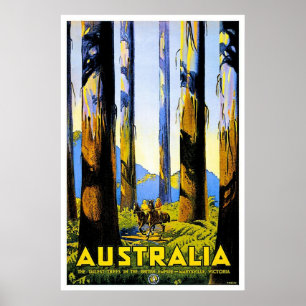 Reisaffiche vintage Au Poster