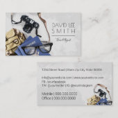 Reisagent Visitekaartje (Voorkant / Achterkant)