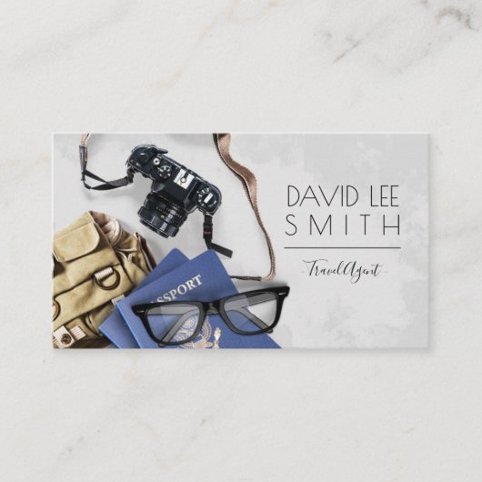 Reisagent Visitekaartje (Voorkant)