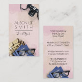 Reisagent Visitekaartje (Voorkant / Achterkant)