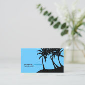 Reisagent Visitekaartje (Staand voorkant)