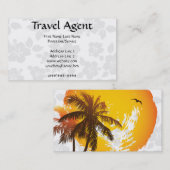 Reisagent Visitekaartje (Voorkant / Achterkant)