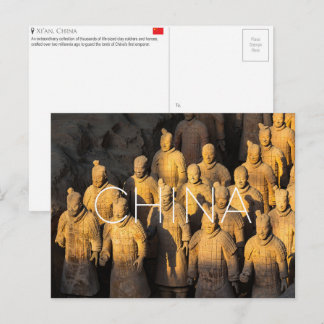 Reisansichtkaart Xi'an, China Briefkaart