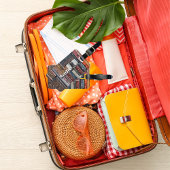 Reisavonturen, koffers bagagelabel