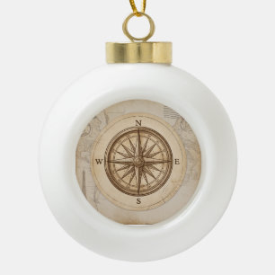 Reisavontuur op maat feest papieren bekers keramische bal ornament