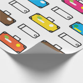 Reisbagage, omslagpapier cadeaupapier (Hoek)