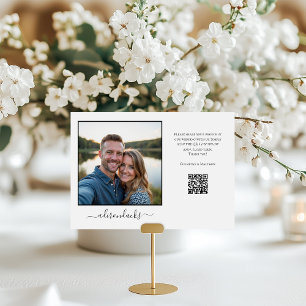 Reisbestemming QR-code voor het delen van foto's Kaart