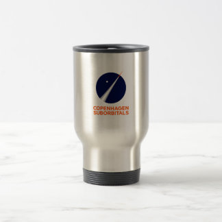 Reisbok met Kopenhagen Suborbitals Logo Reisbeker