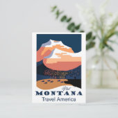  reisbureau Montana Toerisme Briefkaart (Staand voorkant)