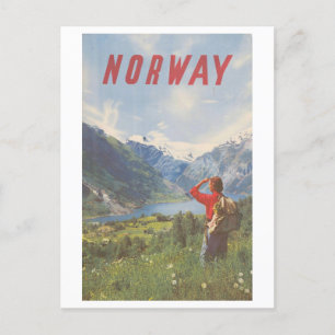 reisbureau Noorwegen Briefkaart
