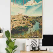  reisbureau Toledo Poster (Thuiskantoor)