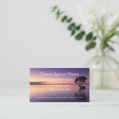 Reisbureau Visitekaartje (Staand voorkant)