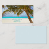 Reisbureau Visitekaartje (Voorkant / Achterkant)