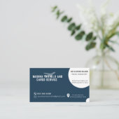 Reisbureau Visitekaartje (Staand voorkant)