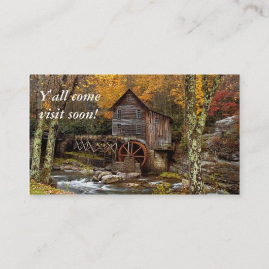 Reisbureau Visitekaartje (Voorkant)