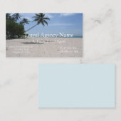 Reisbureau Visitekaartje (Voorkant / Achterkant)