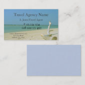 Reisbureau Visitekaartje (Voorkant / Achterkant)