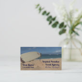 Reisbureau Visitekaartje (Staand voorkant)