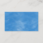 Reisbureau Visitekaartje (Achterkant)