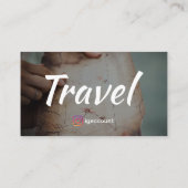 Reisbureaus Visitekaartje (Achterkant)