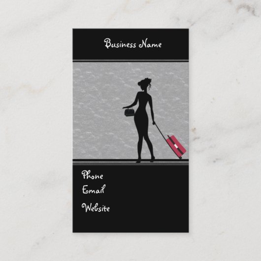 Reisdiensten - Visitekaartje (Voorkant)