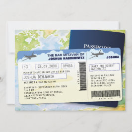 Reisdocumentenbalk of BBT Mitzvah Kaart