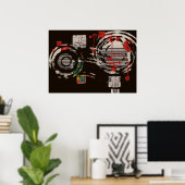 Reisdroams Poster (Thuiskantoor)