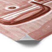 Reisekoffer Welkom Teken Poster (Hoek)