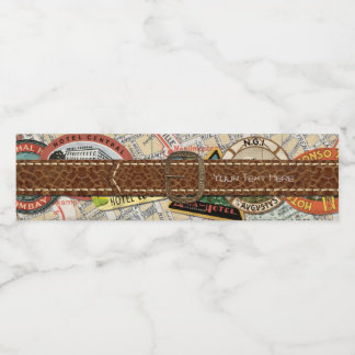 Reisfeest Water Fles Label Waterfles Etiket