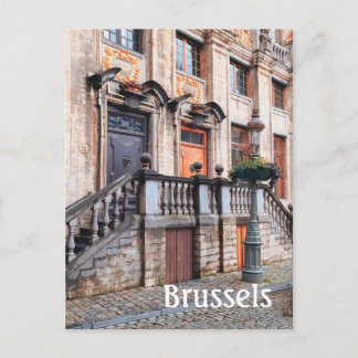 Reisfoto Brussel België Briefkaart